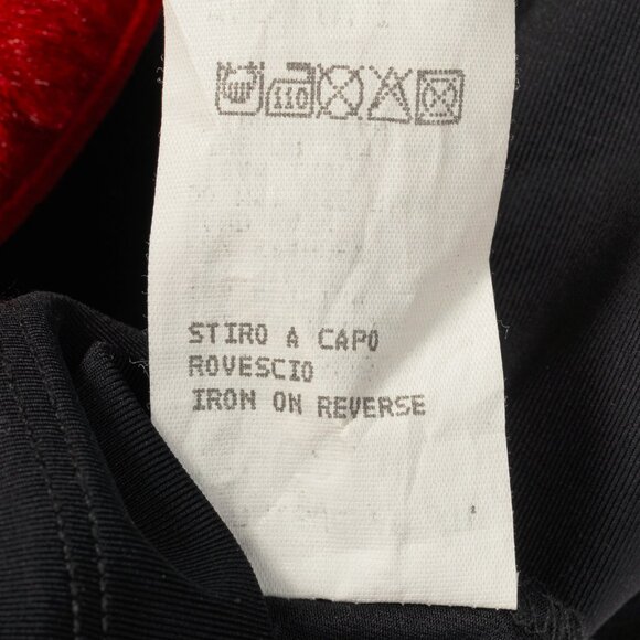 Moschino Jeans Black Jersey Printed Fur-Heart Long-Sleeve Top - Picture 11 of 11